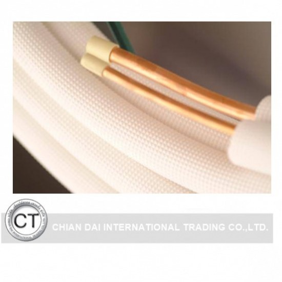 ท่อทองแดงม้วนหุ้มฉนวน ท่อแอร์ - โรงงานผลิตท่อทองเหลือง - เชียนใต้สากลเทรดดิ้ง